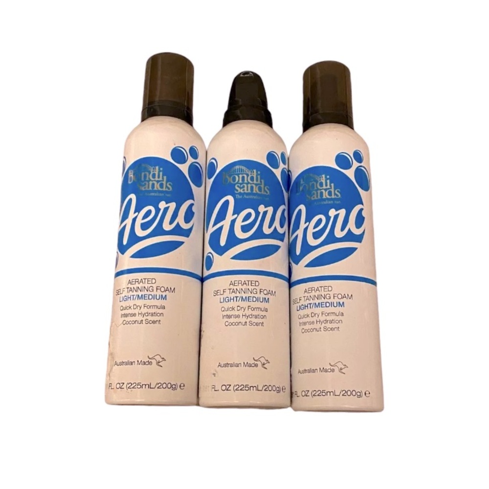 Bondi Sands Aerated Self Tanning Foam Bundle Of 3